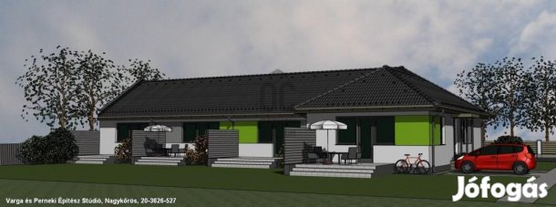 47 nm-es ház eladó Kocsér