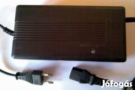 48V 2A li-ion akkumulátor töltő, 3 pólusú