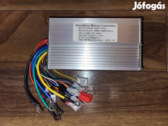 48 72 Volt 1000 - 1500 Watt Elektromos kerékpár robogó vezérlő