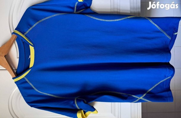 48-AS És 50-Es Crivit KÉK Polo, Sárga Csíkkal