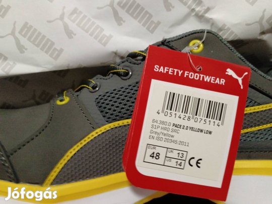 48as új Puma ESD munkáscipő