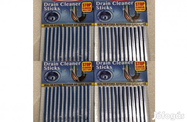 48db Háztartási Lefolyó tisztító pálca lefolyótisztító dugulás hárítás