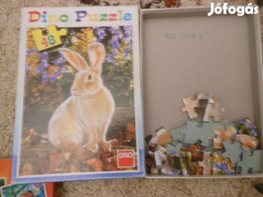 48dbos nyuszikás puzzle kisgyerkőcök fejlesztésére más is