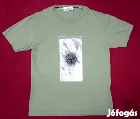 48ezres férfi M méretű Stone Island pamut póló