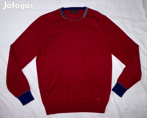 48ezres olasz luxus Peuterey férfi XL méretű gyapjú pulóver