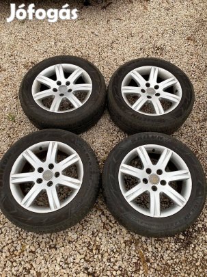 4DB 225/55/16 méretű Téli gumi Gyári AUDI(5x112)16 alufelnivel együtt