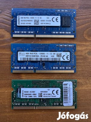 4GB DDR3 SO-DIMM laptop memória