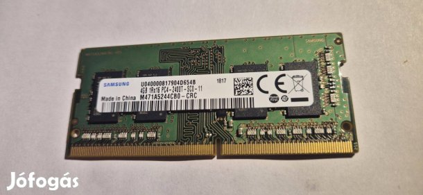 4GB PC4 2400Mhz notebook RAM memória