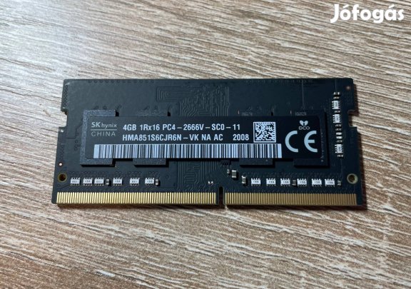 4GB SK Hynix DDR4 2666Mhz laptop RAM