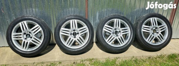 4X100 alufelni 195/50R16 gumival