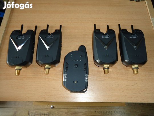 4+1-es rádiós kapásjelző lehajtható "Snag Bar"-al Új eladó