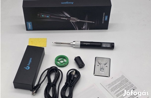 4-20V Awgem SJ1 100W PD forrasztópáka hordozható digitális