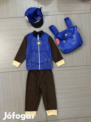 4-6 év (110-116) Mancs Őrjárat Chase kutya jelmez