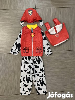 4-6 év (110-116) Mancs Őrjárat Marshall jelmez, S