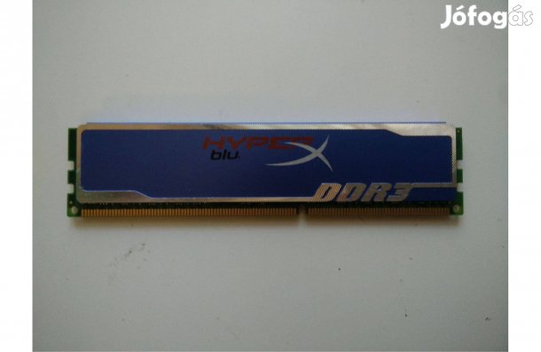 4 GB Kingston Hyperx Blu PC3-10600 (DDR3-1333) tesztelt memória