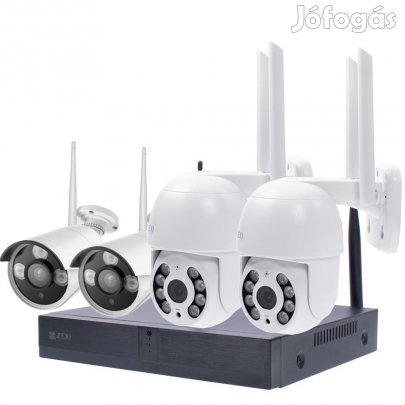 4 Kltri MIX Wifi 2 forgathat s 2 fix megfigyel kamera rendszer 3