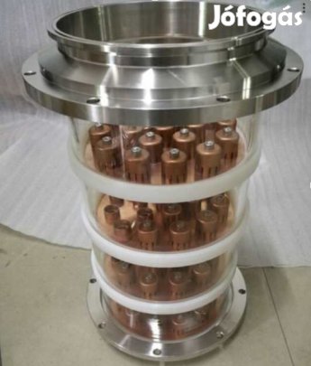 4 Tányéros &Uuml;veg Finomító Oszlop 8"-os  (3900)