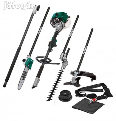 4 az 1-ben Fűkasza magassági ágvágó sövényvágó -Ferrex MFH 5200-4P-