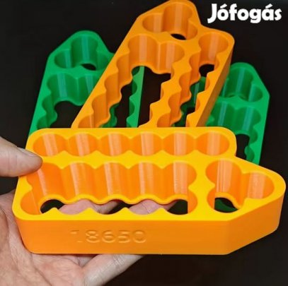 4 az 1-ben Gegesztősablon Készlet 18650 Akkumulátorokhoz (6271)