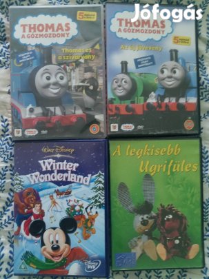 4 darab DVD eladó