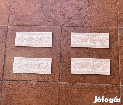 4 darab Novoker új díszes csempe