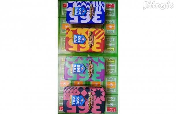 4 darab Panini Fifa 365 2026 Nagy Gyűjtői Limitált Fémdoboz Téli akció