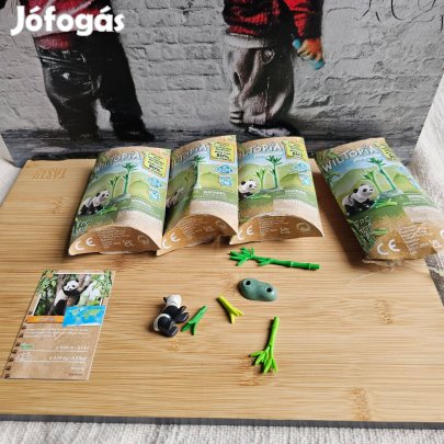 4 darab Playmobil Wiltopia Kölyök panda (71072)