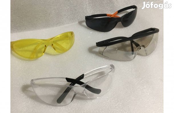 4 darab Védőszemüveg szemüveg UV páramentes karcmentes lencsével