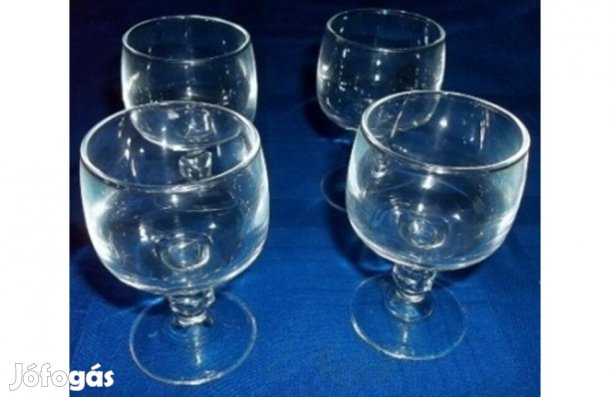 4 darab röviditalos pohár