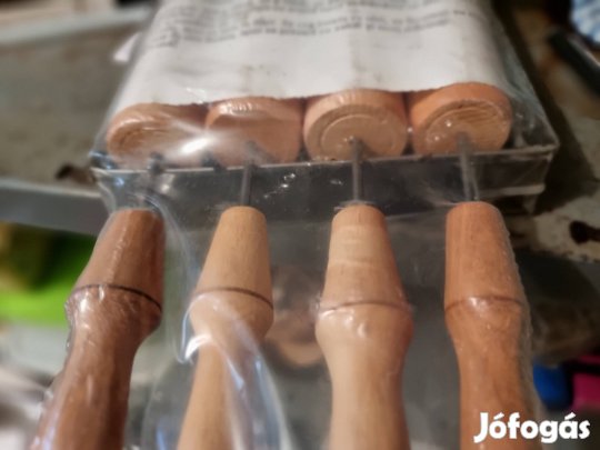 4 darabos kürtős kalács sütő keszlet 