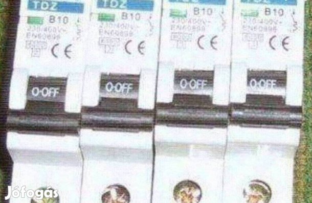 4 db 10 A Kismegszakító Eladó