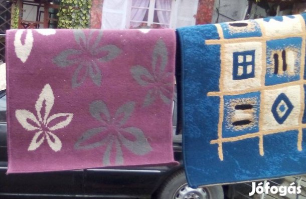 4 db 110 x 60 cm-es megkímélt szőnyeg 3000 ft/db