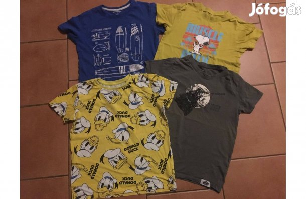 4 db 134-140 póló csomagban!