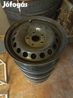 4 db 15'' coll acél felni VW Golf V / Touran