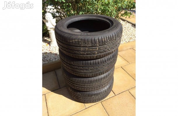 4 db Bridgestone 205/55 R 16 Nyári Gumi 7 mm