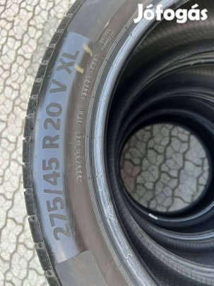 4 db Continental Ecocontact 6 275/45 nyári gumi eladó