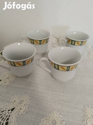 4 db Domex kavéscsésze