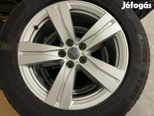 4 db Gyári Audi Alufelni + Prémium Gumiabroncs Szett