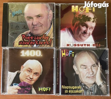 4 db Hofi cd egyben kabaré humor Hofi Géza
