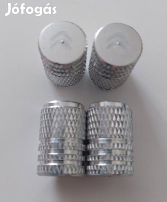 4 db Kerékabroncs szelep sapka ezüst Citroen