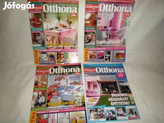 4 db Kiskegyed Otthon magazinok