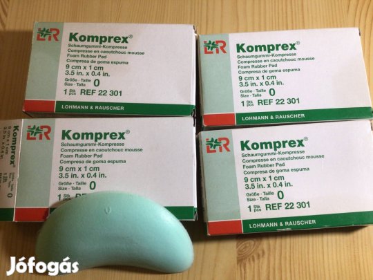 4 db Komprex vese alakú habszivacs kompressziós kötéshez nyiroködémára