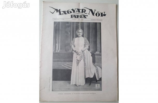 4 db Magyar Nők lapja antikvár 1939-40-41-42