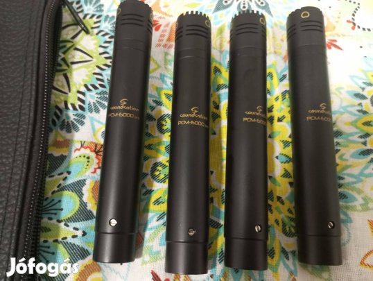 4 db PCM-6000 Pro kondenzátor mikrofon