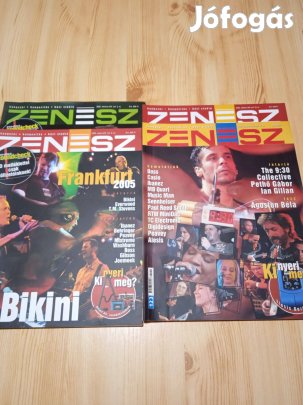 4 db Régi zenész újság /egyben/ 2005-ös