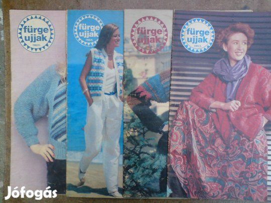 4 db. Fürge ujjak ujság 1985. 3. 5. 11. 1986. 3. szám