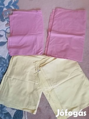 4 db. színes, 100 % pamut lepedő, darabja 1000 Ft