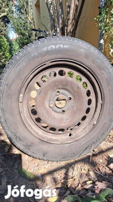 4 db acélfelni, nyárigumival