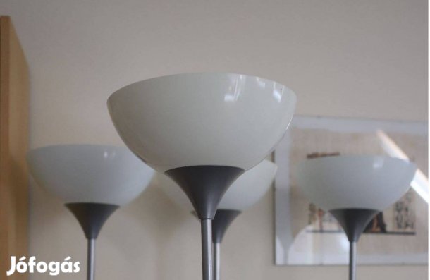 4 db állólámpa masszív fém alappal