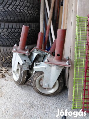 4 db álvány kerék